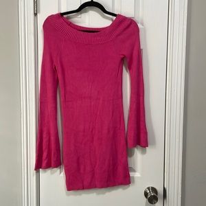 NWOT lovers + friends off the shoulder dress